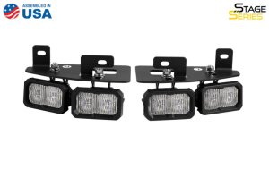 Ram 1500 Fog Light Bracket - Diode Dynamics - Stage Series Fog Pocket - `19-`24 Ram 1500 Fog Light Bracket - Diode Dynamics - Stage Series Fog Pocket - `19-`24